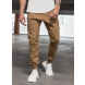 Pánske chino nohavice - joggery O/399 camel L